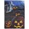 Pumpkins & Ghost Spooky Halloween Outdoor Garden Flag, 28" x 40"